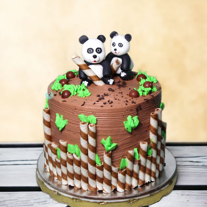 Panda-Theme-Cake